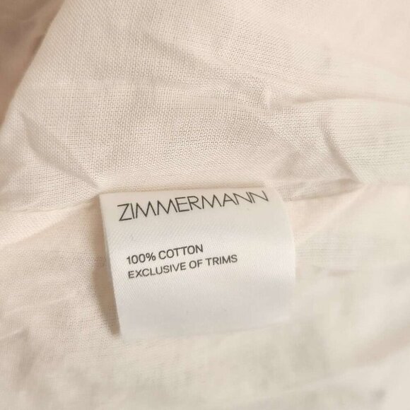 Seen on Anne Hathaway! Zimmermann Romantic Jasper Tie Halter Dress Size 0 b106 - Picture 13 of 14